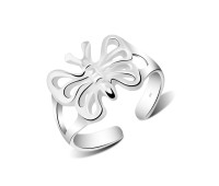 Butterfly Silver Toe Ring TR-170